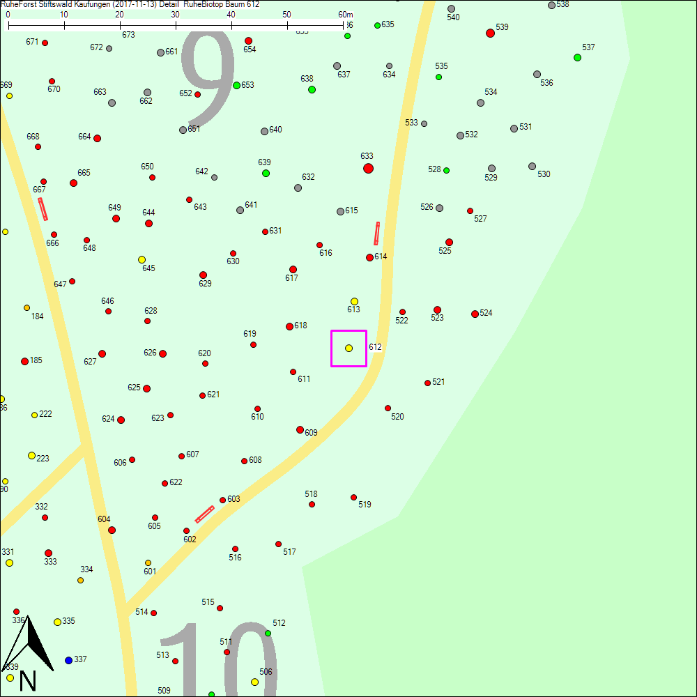 Detailkarte zu Baum 612