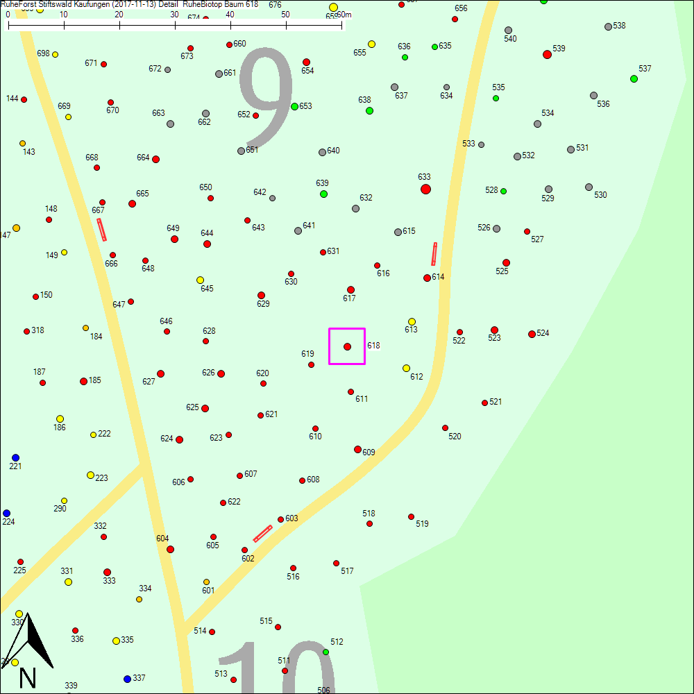 Detailkarte zu Baum 618