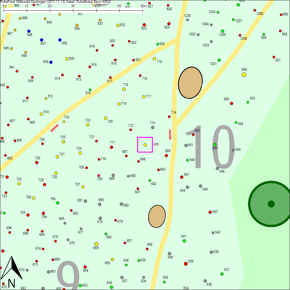 Detailkarte zu Baum 685