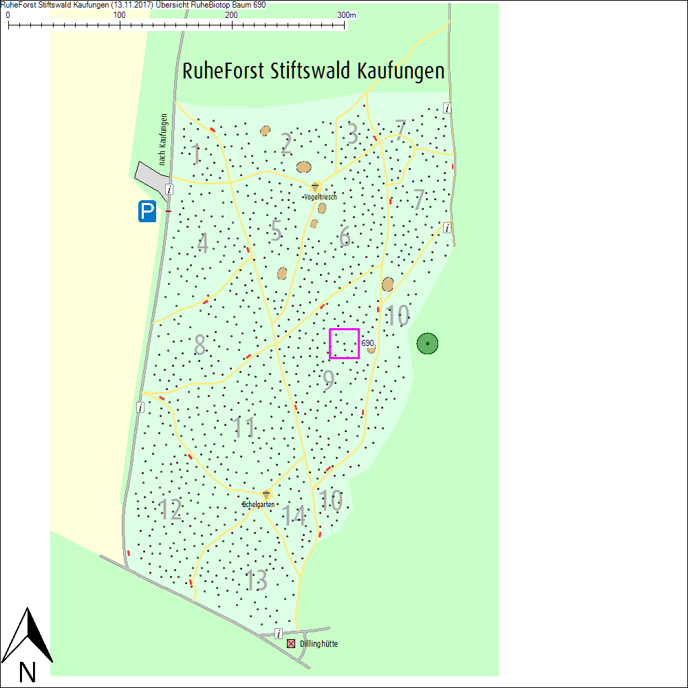 &Uuml;bersichtskarte zu Baum 690