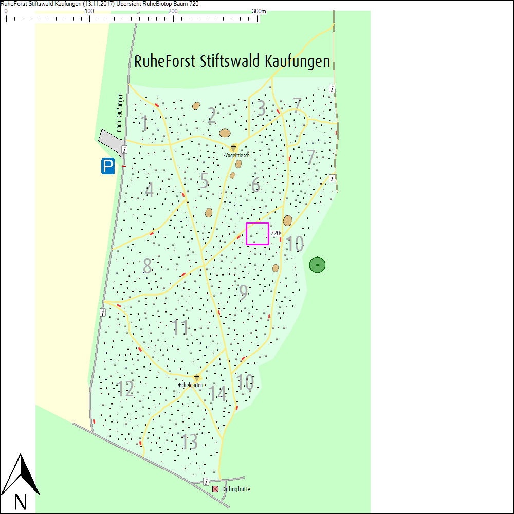 &Uuml;bersichtskarte zu Baum 720