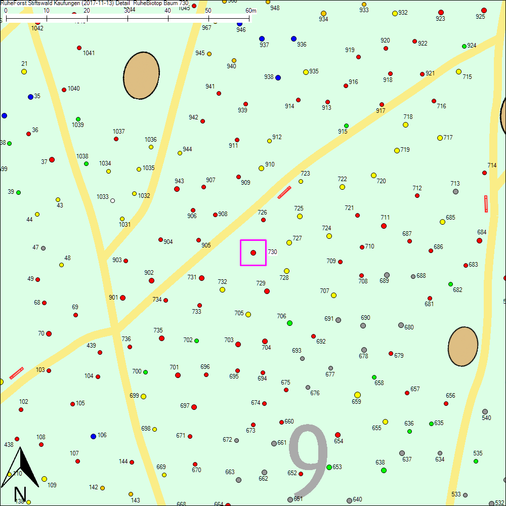 Detailkarte zu Baum 730