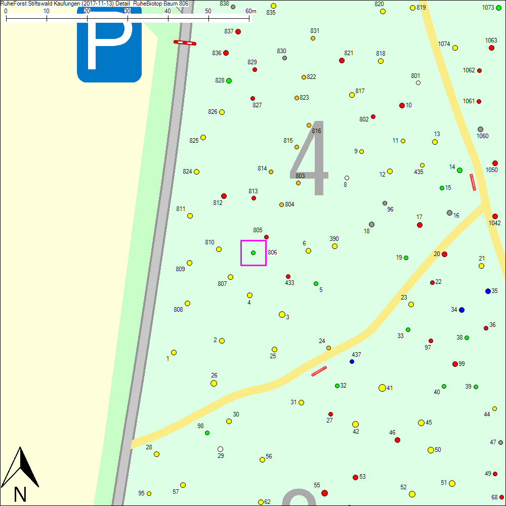 Detailkarte zu Baum 806