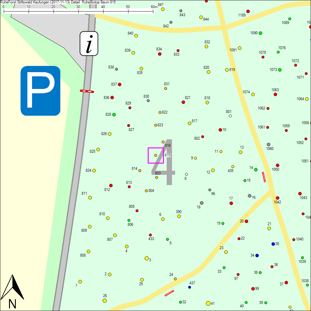 Detailkarte zu Baum 815