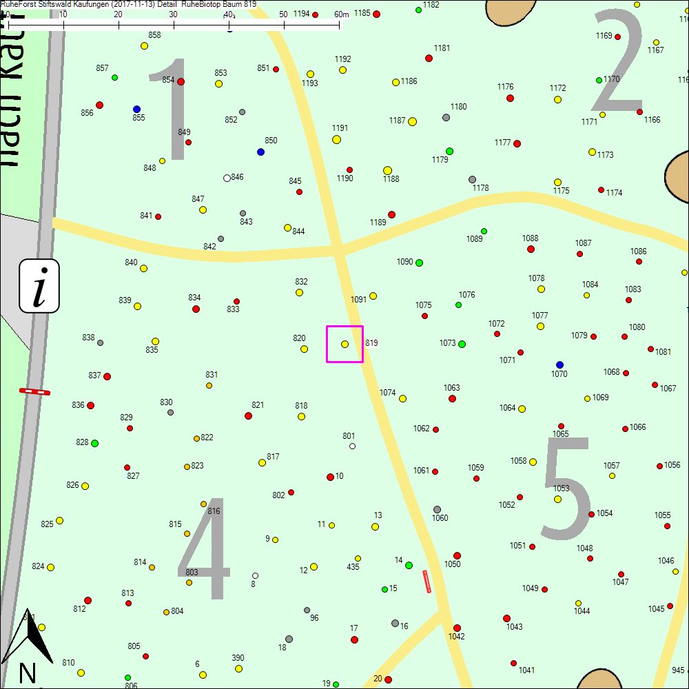 Detailkarte zu Baum 819
