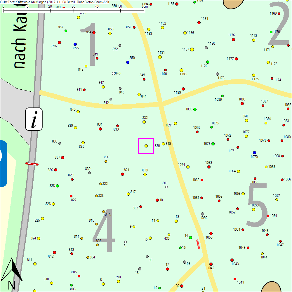 Detailkarte zu Baum 820