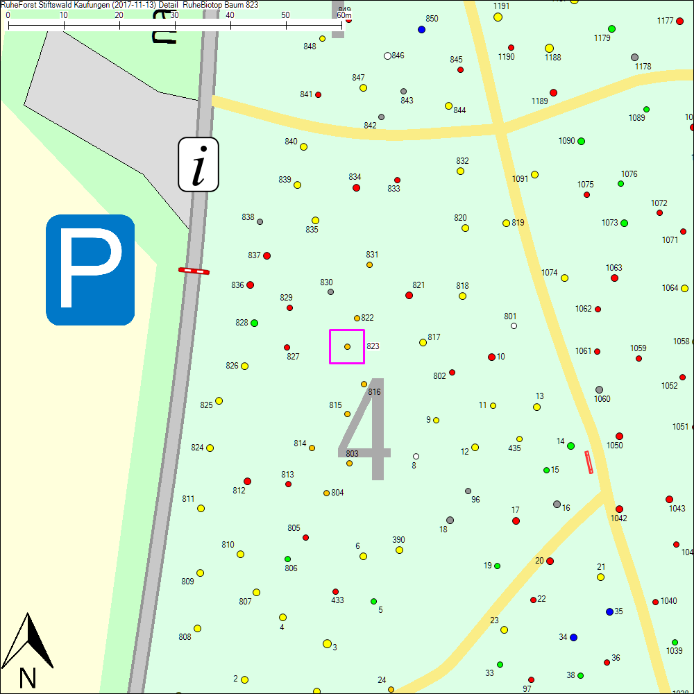 Detailkarte zu Baum 823