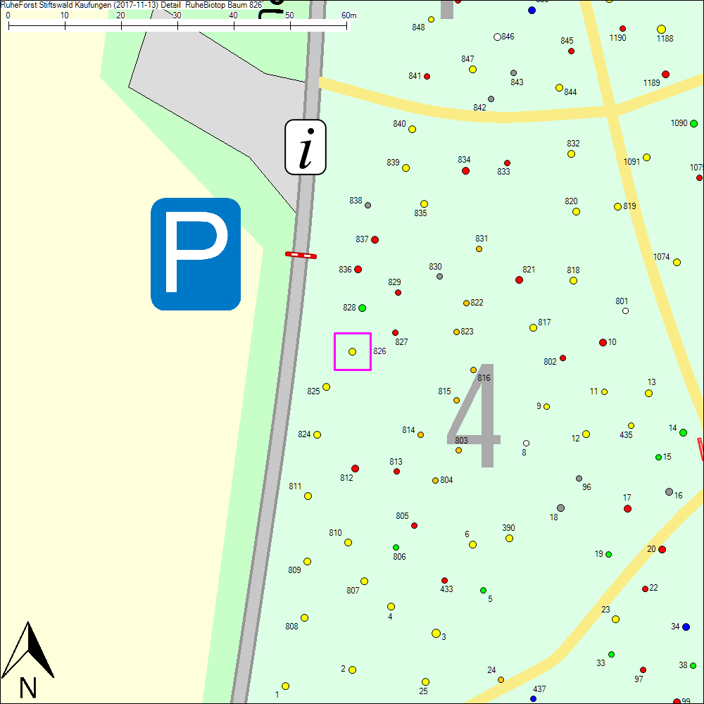 Detailkarte zu Baum 826