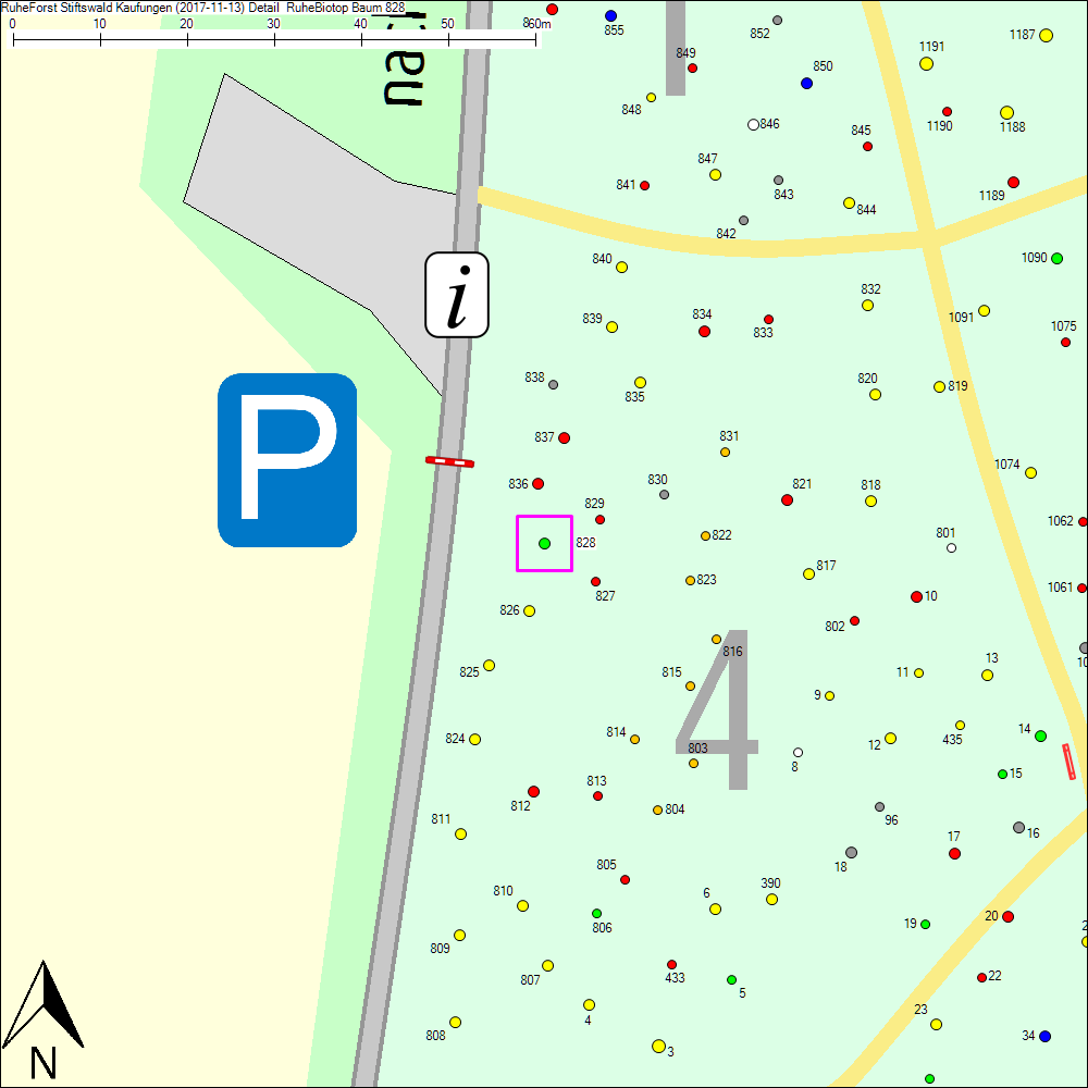 Detailkarte zu Baum 828