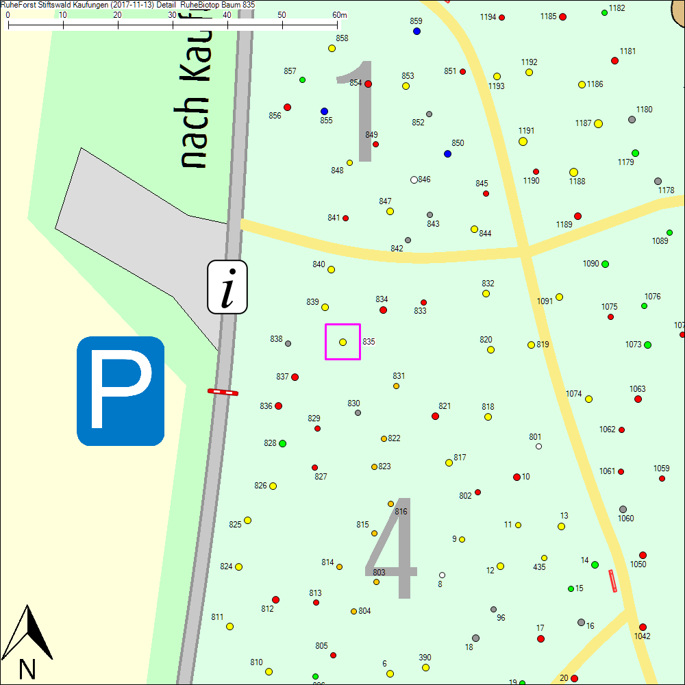 Detailkarte zu Baum 835