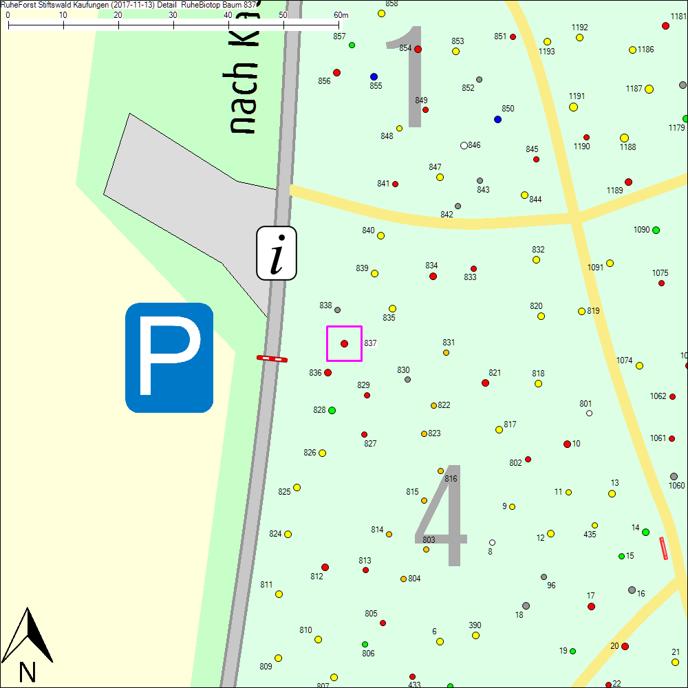 Detailkarte zu Baum 837