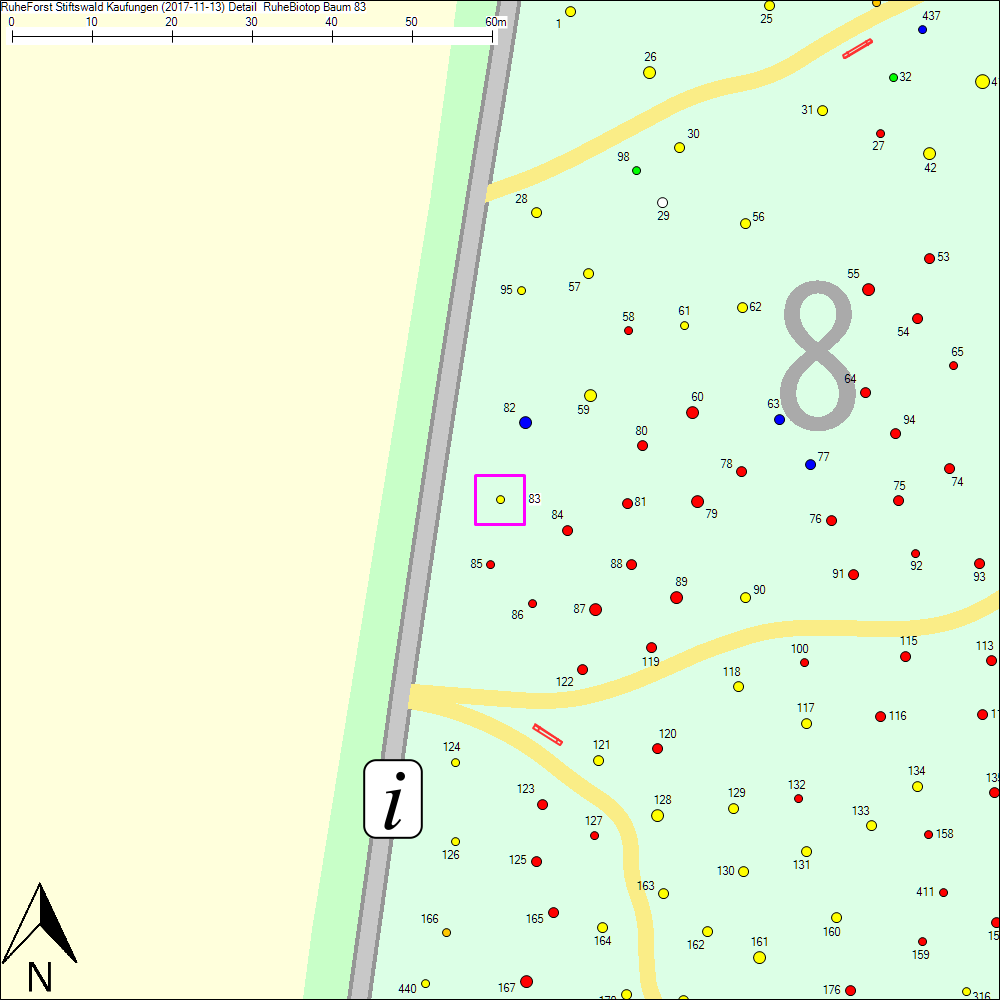 Detailkarte zu Baum 83