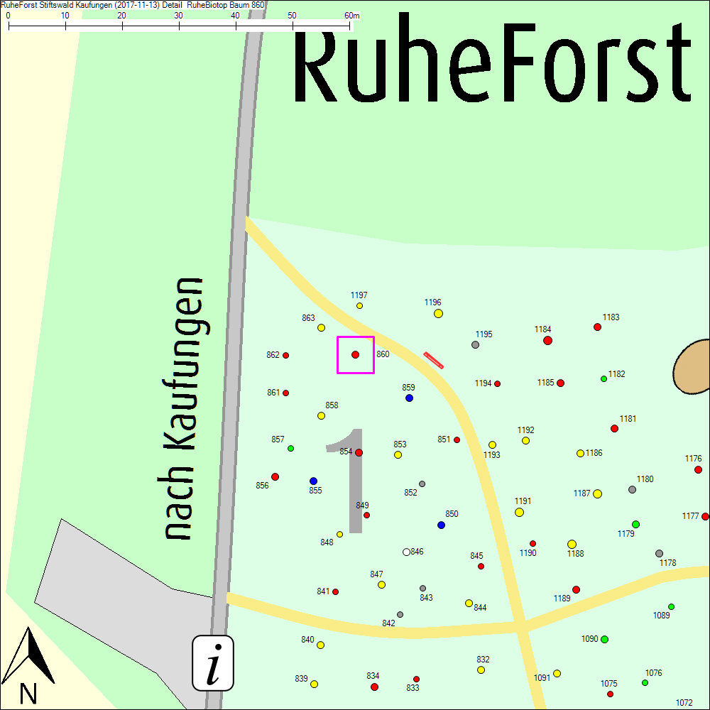 Detailkarte zu Baum 860
