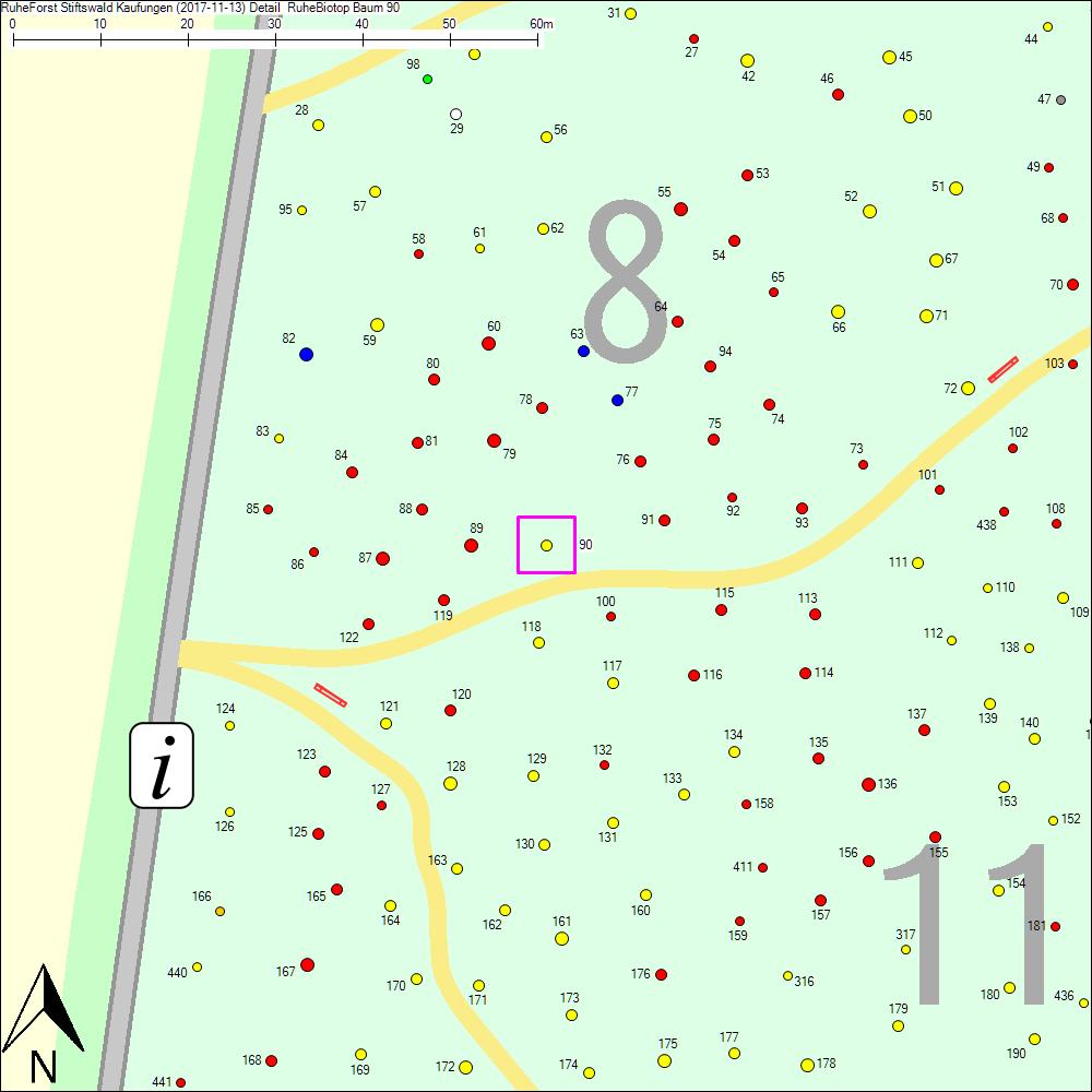 Detailkarte zu Baum 90