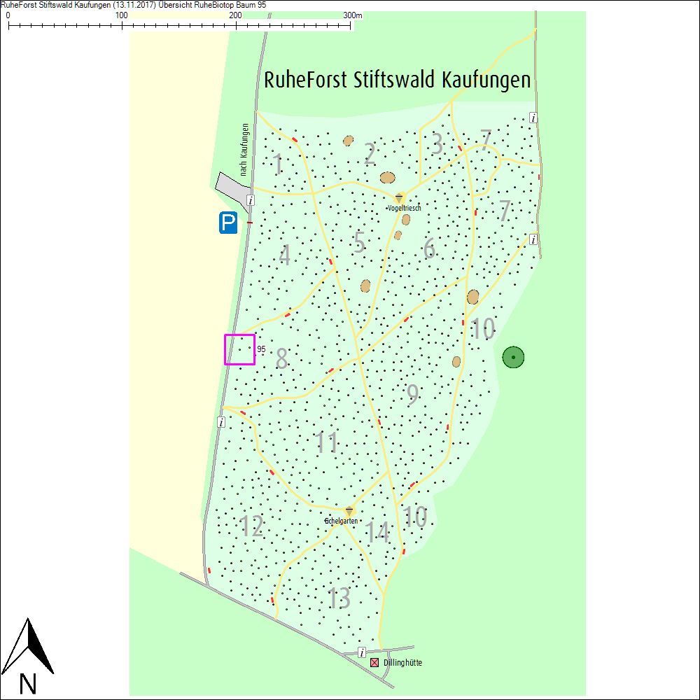 &Uuml;bersichtskarte zu Baum 95